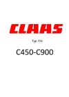 Claas C450 - C900 Typ715 alkatrész katalógus