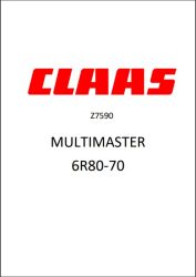 Claas Multimaster 6R80-70 (Z7590) alkatrész katalógus