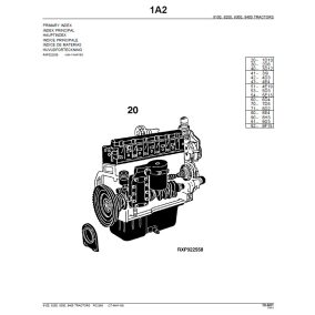 John Deere 8100 / 8200 / 8300 / 8400 alkatrész-katalógus
