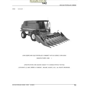 John Deere 9450 alkatrész-katalógus
