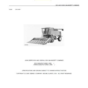John Deere 9510 alkatrész-katalógus